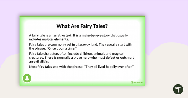 Exploring Narrative Texts PowerPoint - Year 1 and Year 2 teaching resource