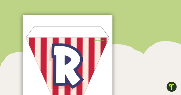 Go to Read Across America Pennant Banner teaching resource