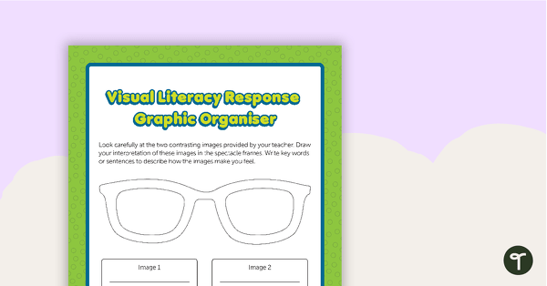 Visual Literacy Graphic Organiser teaching resource