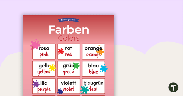 Image of Colors – German Language Poster