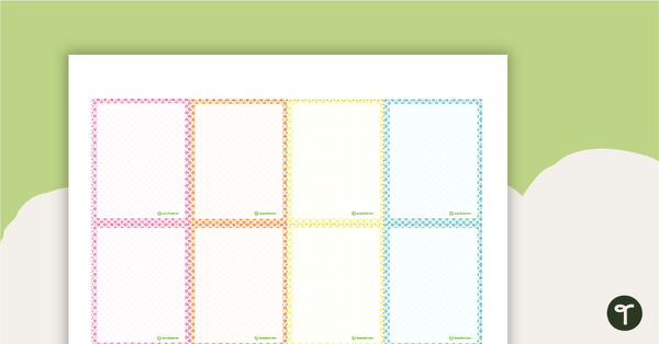 Preview image for Mini Letter and Envelope Templates - teaching resource