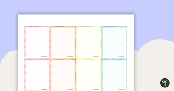 Mini Letter and Envelope Templates teaching resource