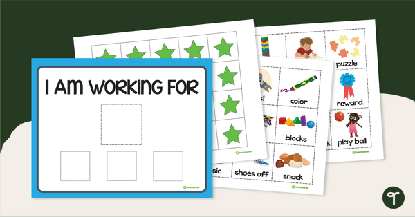 Preview image for Visual Reward Chart - teaching resource