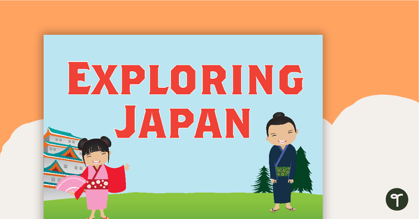 Exploring Japan Word Wall teaching resource