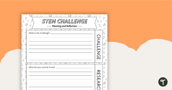 Go to STEM Planning and Reflection Sheet - Upper teaching resource