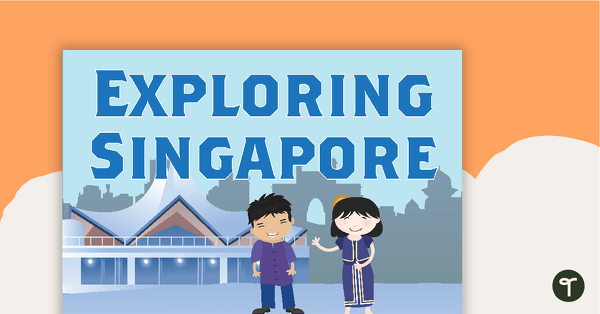 Exploring Singapore Word Wall Vocabulary teaching resource