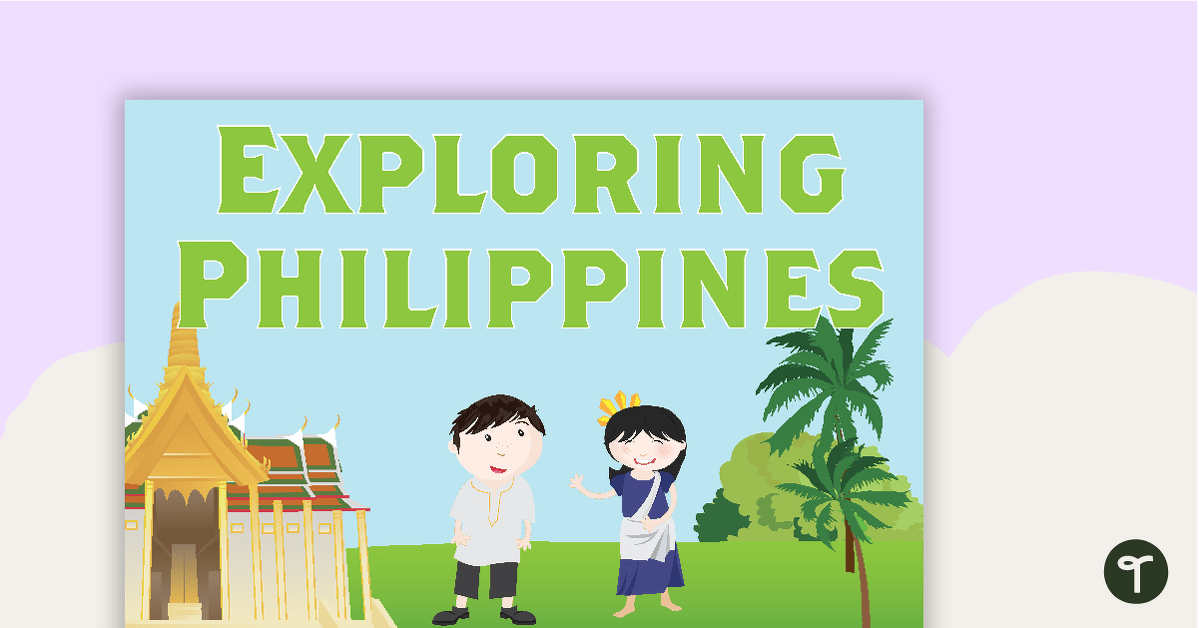 Exploring the Philippines Word Wall Vocabulary teaching resource