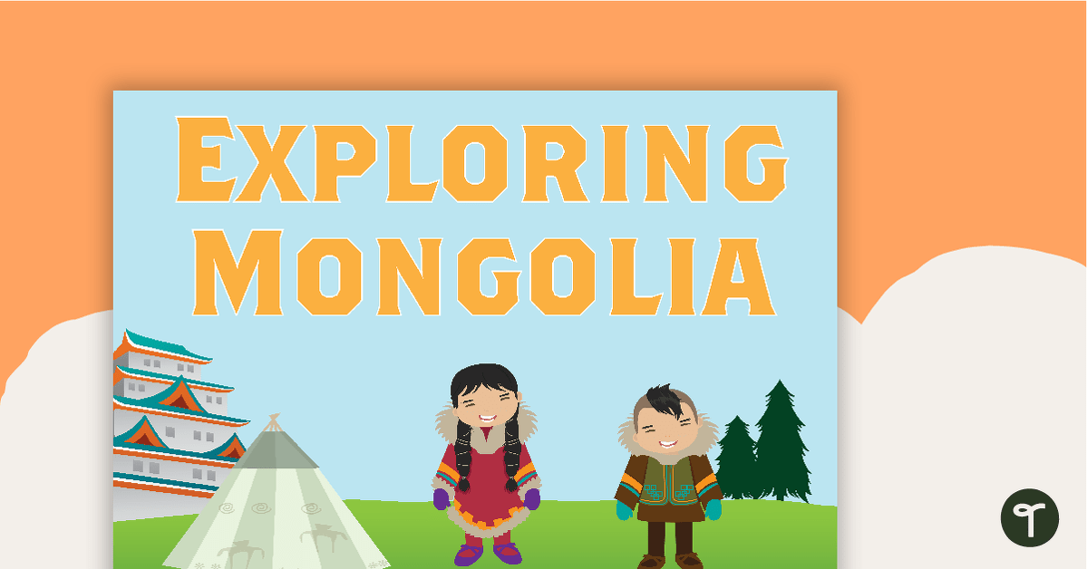 Exploring Mongolia Word Wall Vocabulary teaching resource