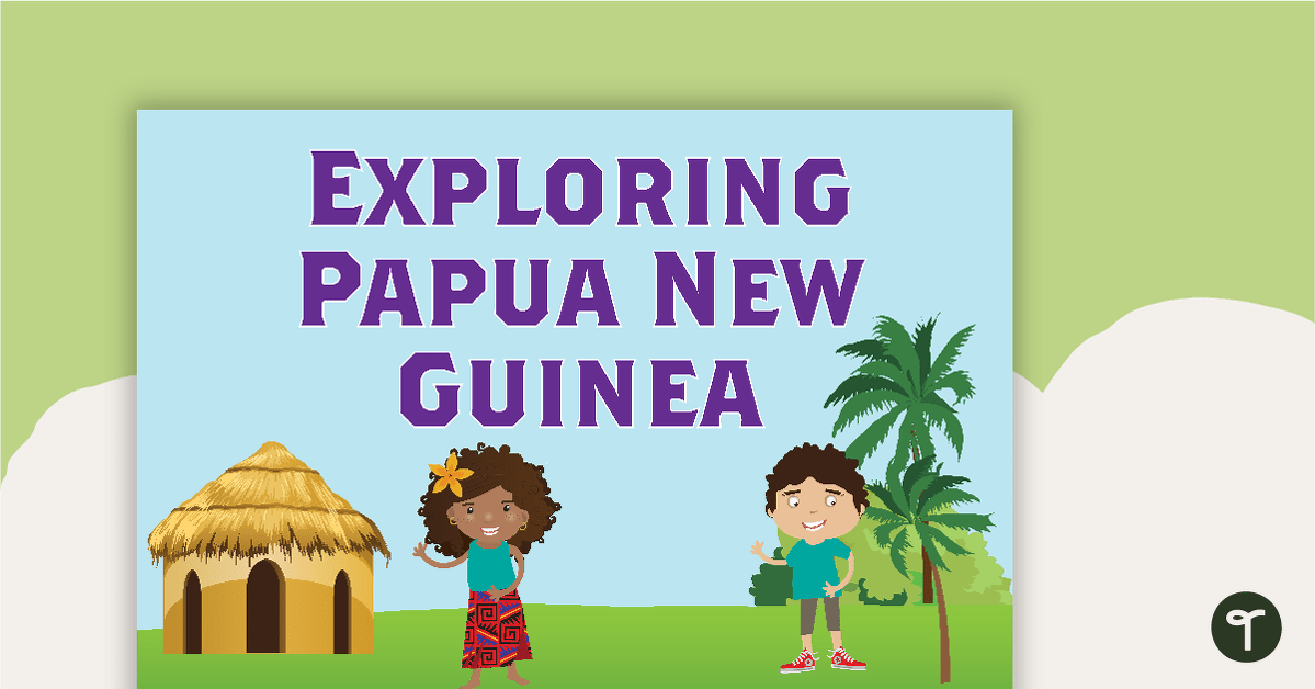 Exploring Papua New Guinea Word Wall Vocabulary teaching resource