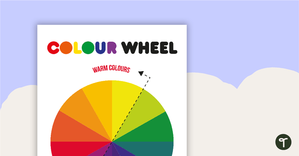 12 Part Colour Wheel and Colour Theory teaching resource