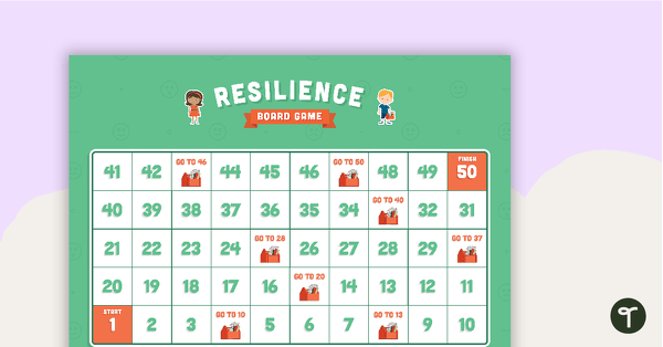 Resilience Board Game teaching resource