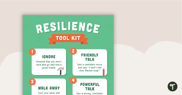 Preview image for Resilience Tool Kit Poster - With Explanations - teaching resource