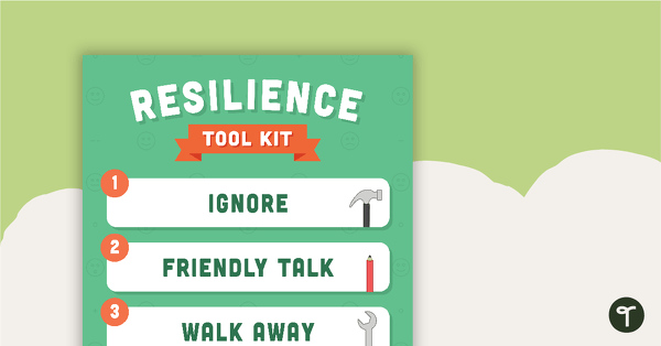 Resilience Tool Kit Poster teaching resource