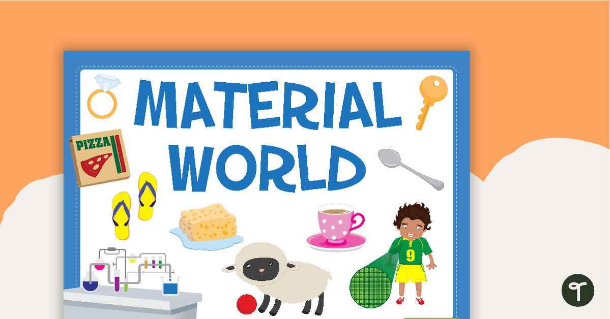 Preview image for Material World Word Wall - teaching resource