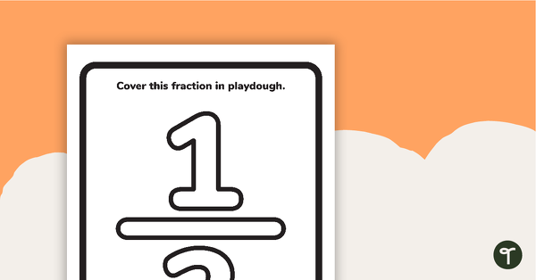 Preview image for Interactive Fractions Playdough Mats – Hands-On Materials - teaching resource
