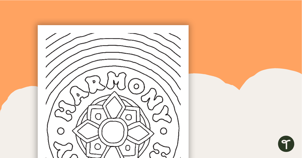 Go to Harmony – Colouring In Sheets teaching resource