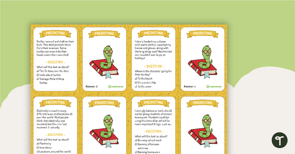 Go to Out of the Book - Comprehension Board Game teaching resource