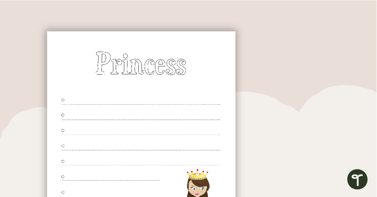 25 Fairy Tales Character Worksheets teaching resource