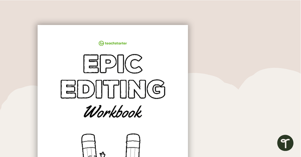 Preview image for Epic Editing Workbook (Upper Primary) - teaching resource