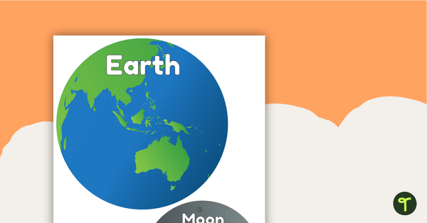 Preview image for Earth, Sun and Moon Pictures - teaching resource