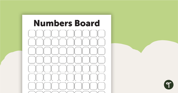 Go to 1–120 Number Board teaching resource
