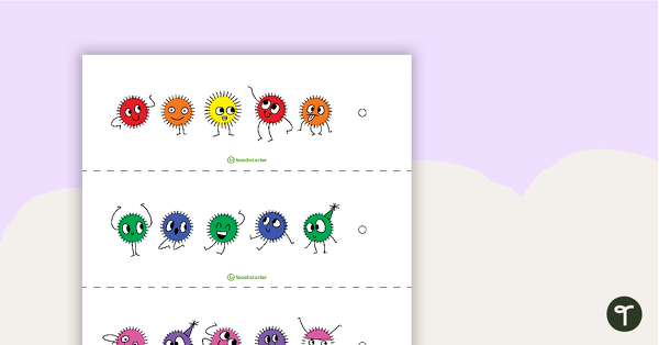 Fuzzy Friends Repeating Pattern Activity Cards teaching resource