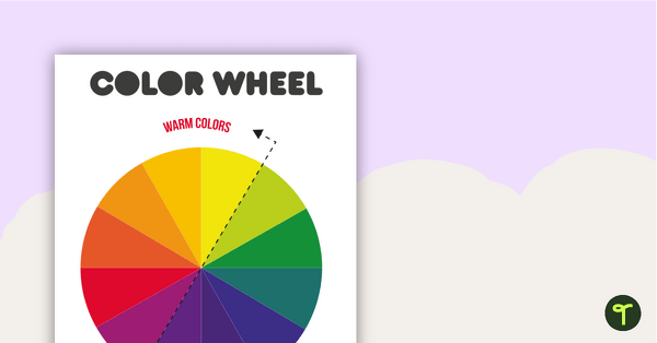 Preview image for 12-Part Color Wheel and Color Theory - Posters - teaching resource