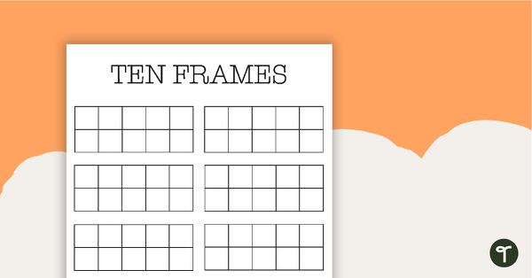 Go to Blank Tens Frames teaching resource