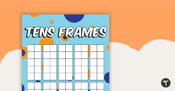 Go to Colourful Tens Frames teaching resource