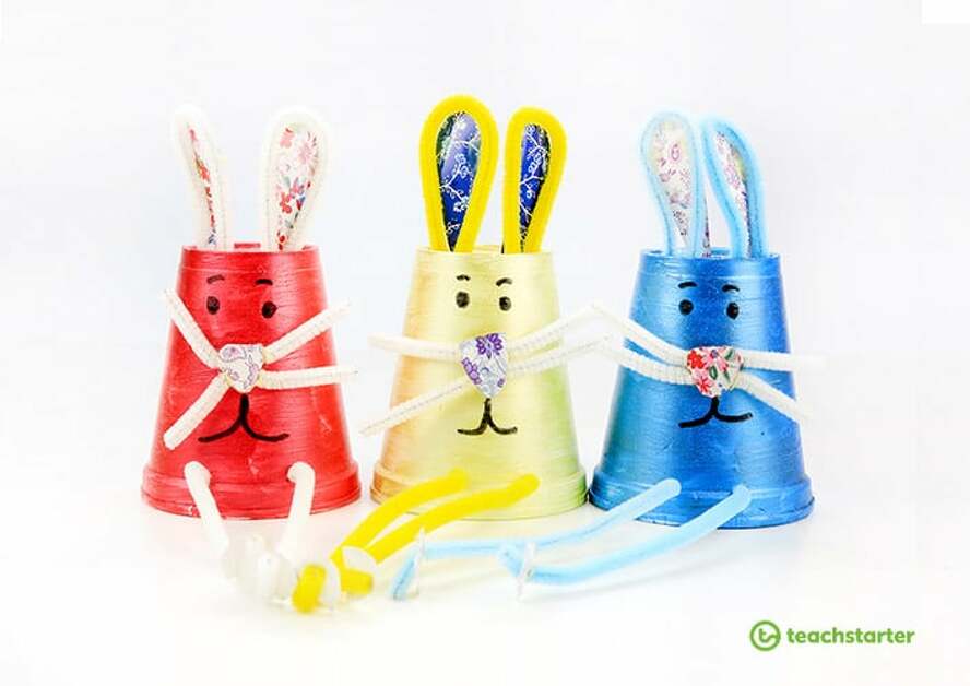 Easter Bunny Craft Activity teaching resource