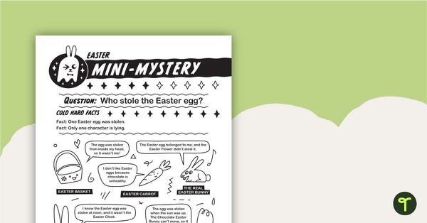 Go to Easter Mini-Mystery – Who Stole the Easter Egg? teaching resource