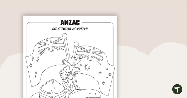 Preview image for Gallipoli Colouring Sheet - teaching resource