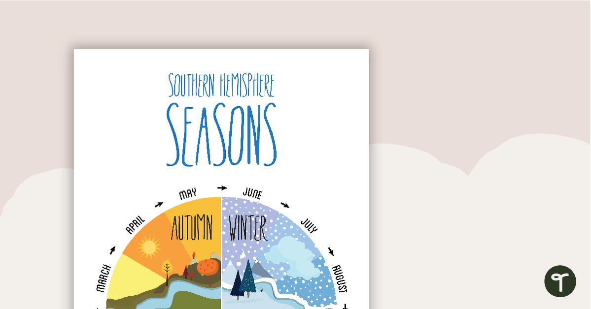 Preview image for Seasons in the Southern Hemisphere - teaching resource