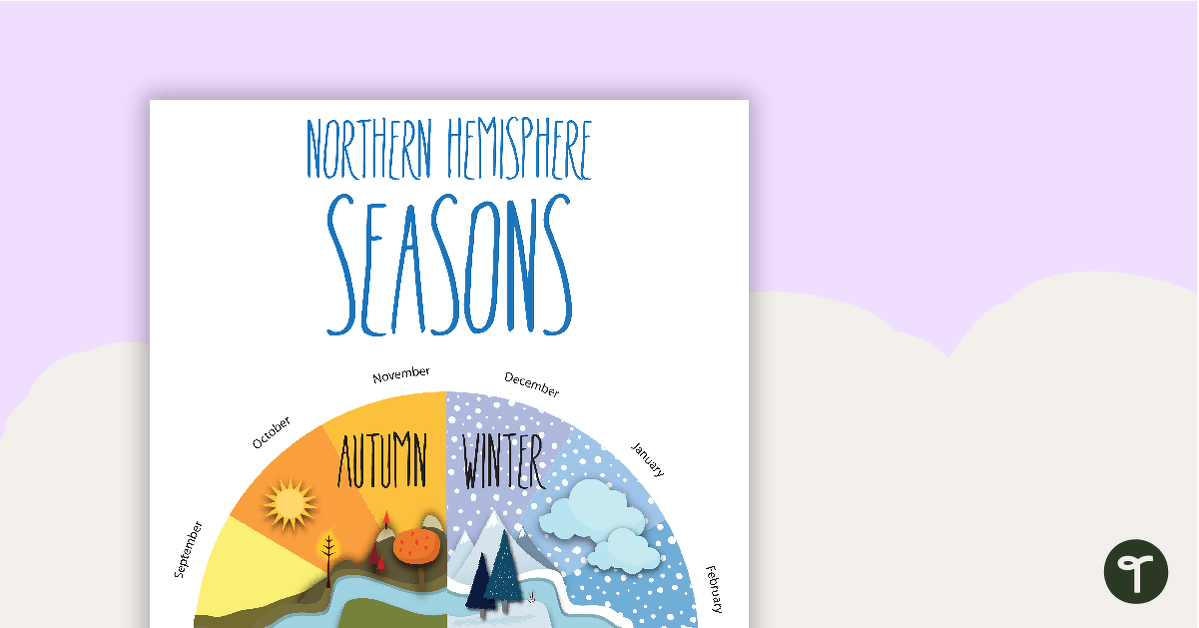Preview image for Seasons in the Northern Hemisphere - teaching resource