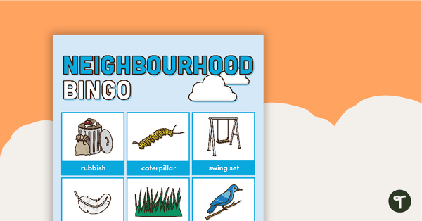 Go to Neighbourhood Bingo teaching resource
