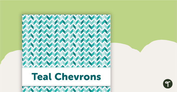 Go to Teal Chevron - Title Poster teaching resource