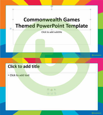 Go to Rainbow Starburst – PowerPoint Template teaching resource