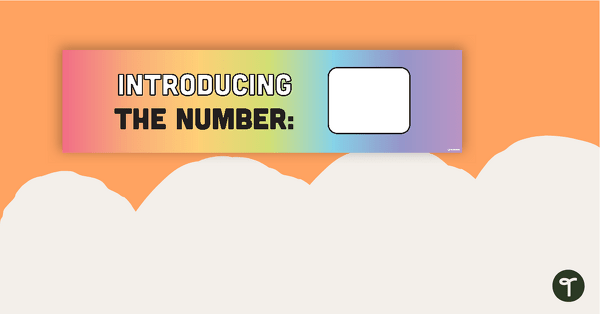 Go to Numbers 1-10 Interactive Bulletin Board Set teaching resource
