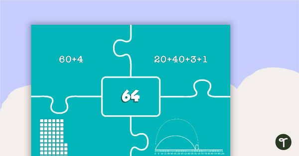 Go to Number Matching Puzzle - Addition teaching resource