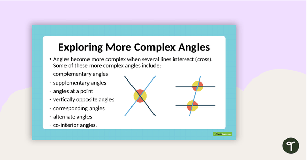 Working with Angles PowerPoint teaching resource