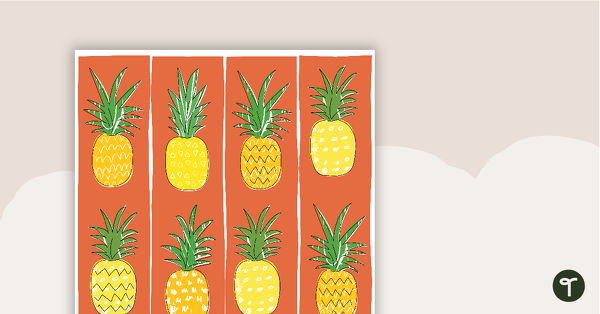 Go to Pineapples - Border Trimmers teaching resource