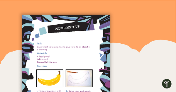 Preview image for Plumping It Up Activity - teaching resource