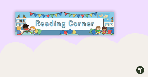Go to Reading Corner Display Banner teaching resource