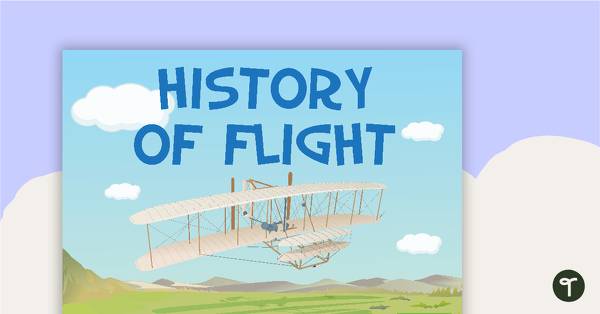 History of Flight Word Wall teaching resource