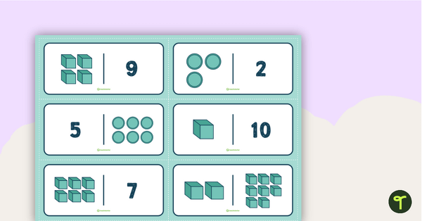 Numbers 1–10 Dominoes teaching resource
