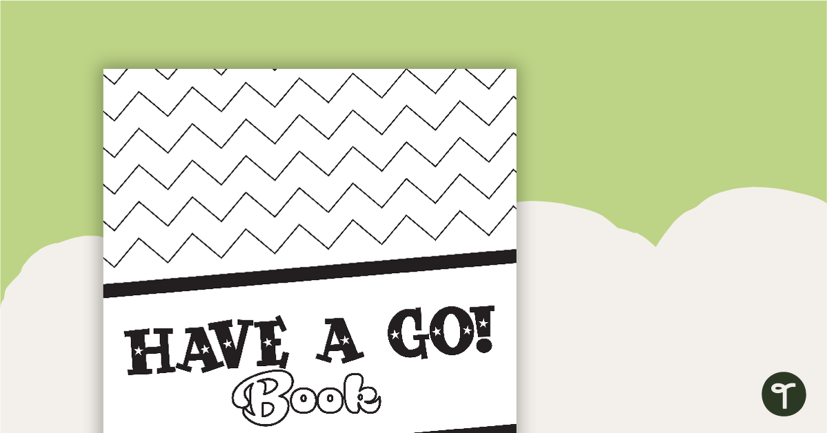 'Have A Go' Book Cover teaching resource