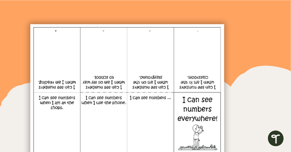 Go to I Can See Numbers Everywhere! - Recording Numbers Booklet teaching resource