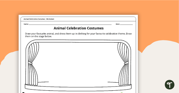 Go to Animal Celebration Costumes – Worksheet teaching resource