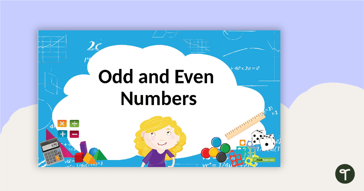 Preview image for Odd and Even Numbers PowerPoint - teaching resource