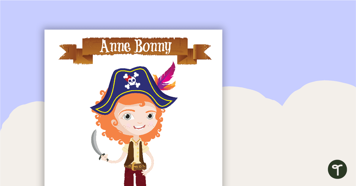 Anne Bonny Poster - Information teaching resource